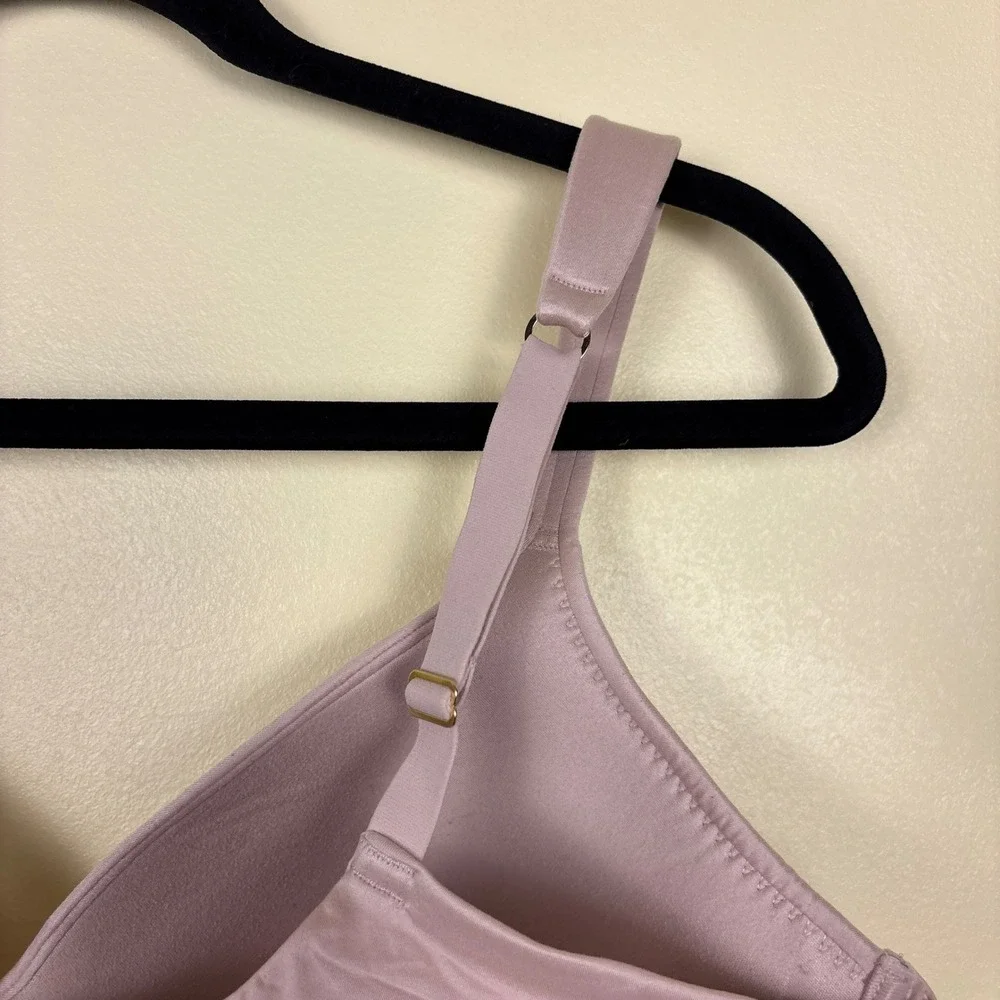 NATORI Revelation Wireless Contour Bra Size 38C Rose Beige Pink Everyday Comfort